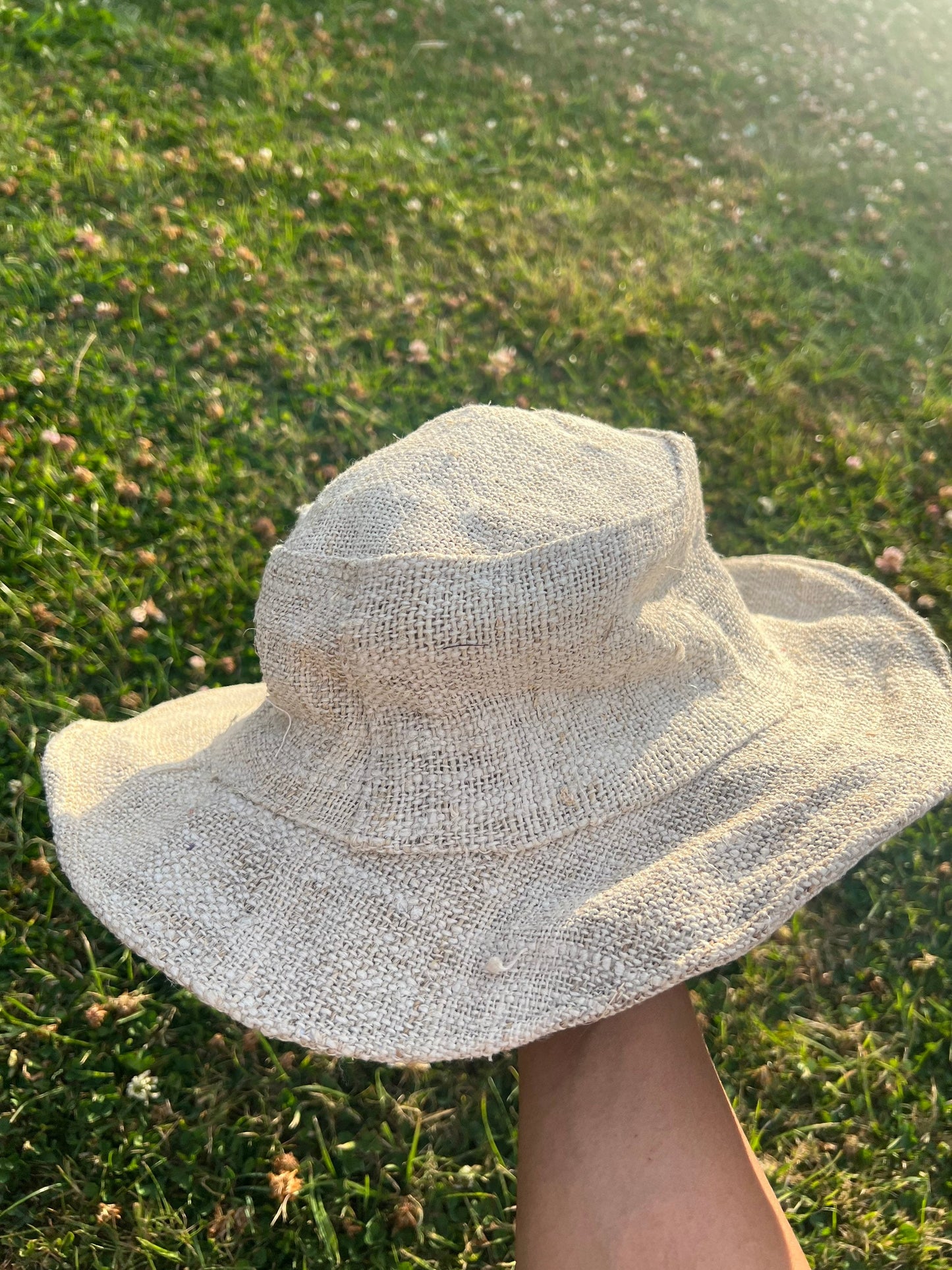 Hemp Sun Hat: Wide Brim, Foldable, Unisex