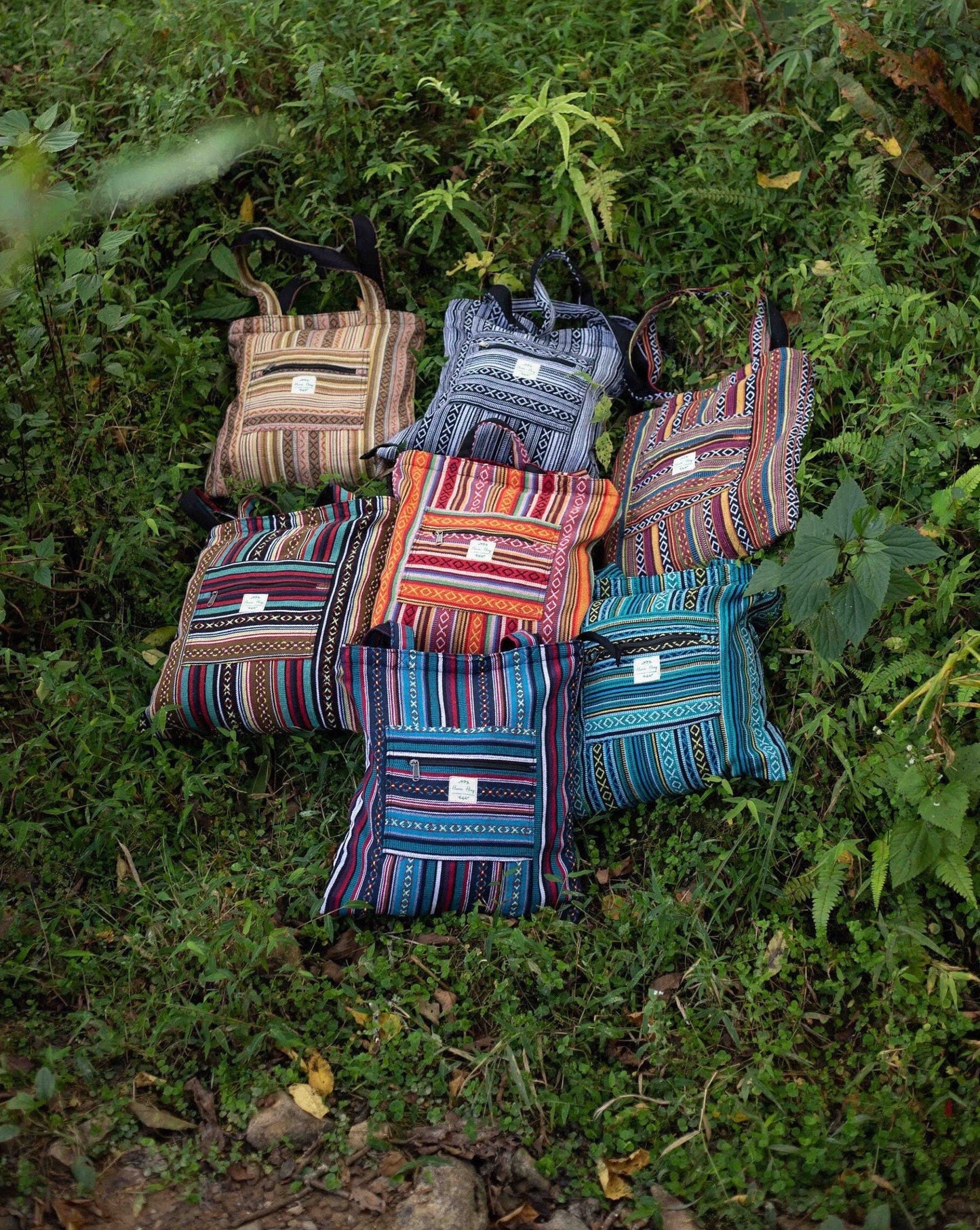 Handmade Himalayan Cotton Tote Bag: Eco-Friendly Travel Bag