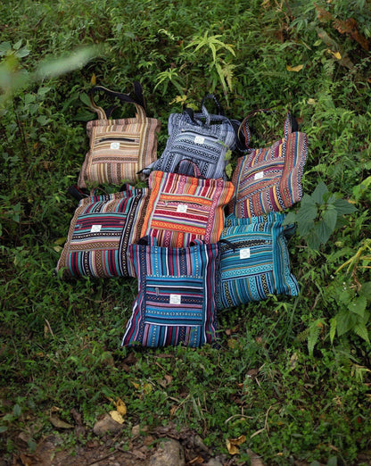 Handmade Himalayan Cotton Tote Bag: Eco-Friendly Travel Bag