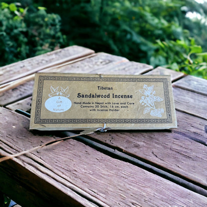 Tibetan Incense Sticks with Box and Stand: Handmade in Nepal