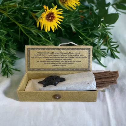 Tibetan Incense Sticks with Box and Stand: Handmade in Nepal