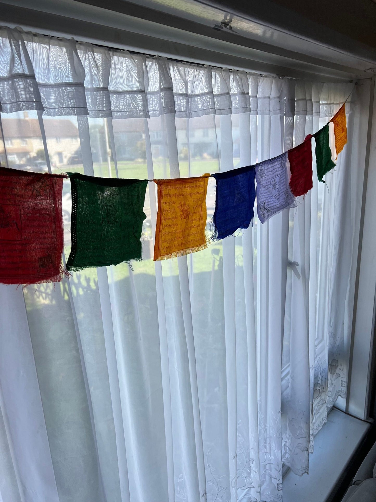 Tibetan Prayer Flags | Hand Screen Printed Lungta Bunting