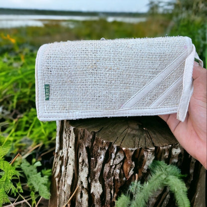 Handmade Hemp Wallet: Eco-Friendly Cardholder Money Bag