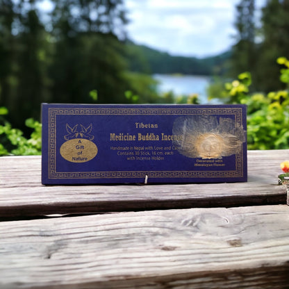 Tibetan Incense Sticks with Box and Stand: Handmade in Nepal