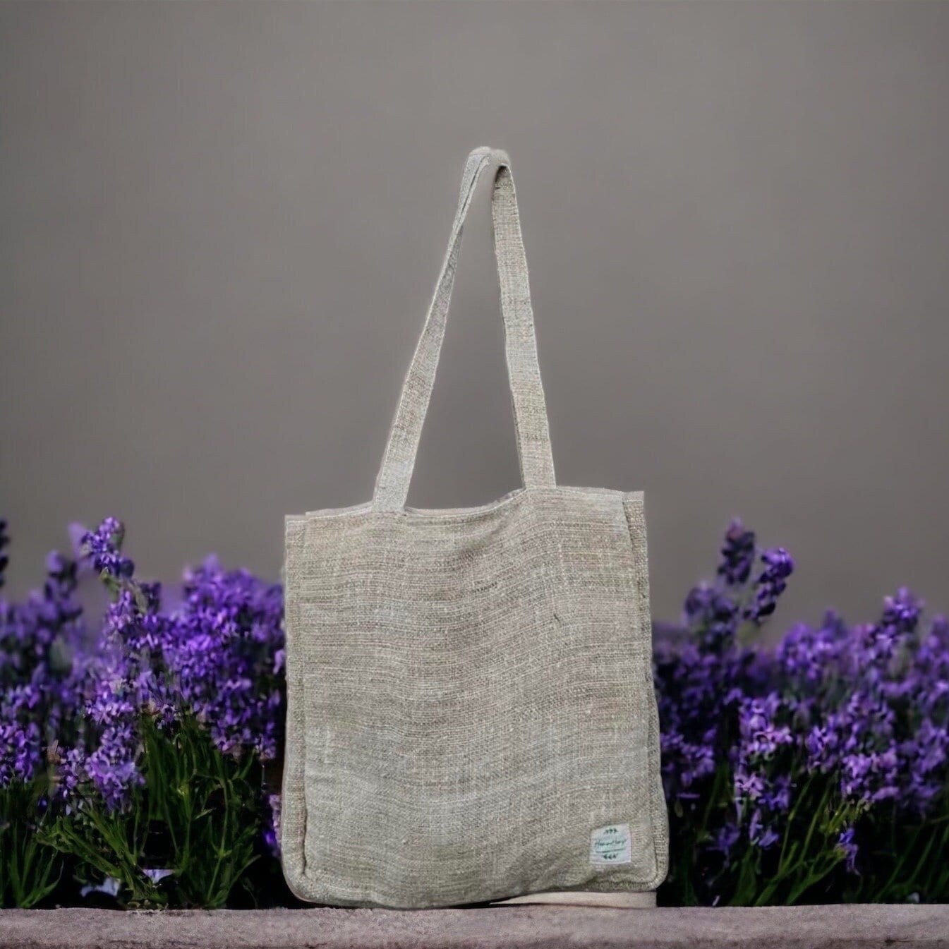 Handmade Organic Hemp Tote Bag: Eco-Friendly Shopper