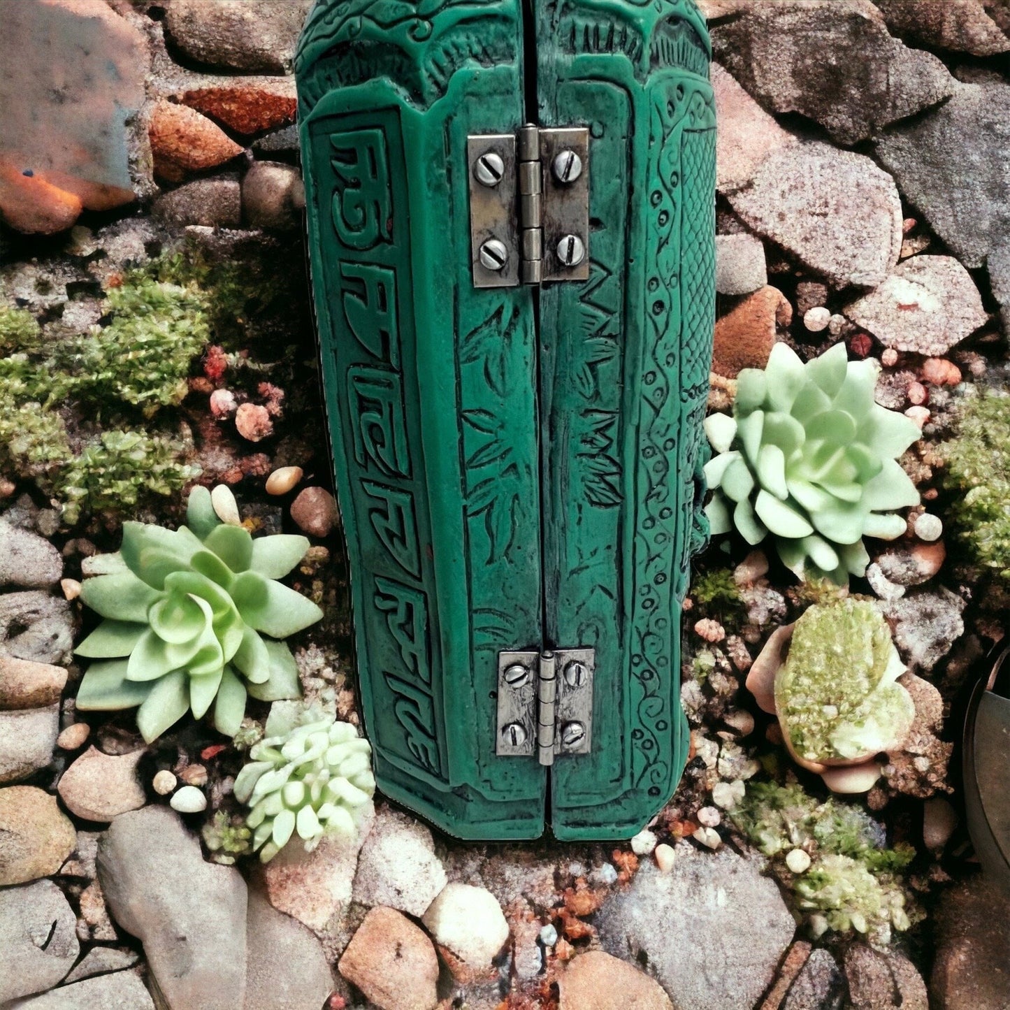Green Tara & White Tara Statue | Antique Buddhist Decor, Nepal