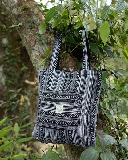 Handmade Himalayan Cotton Tote Bag: Eco-Friendly Travel Bag