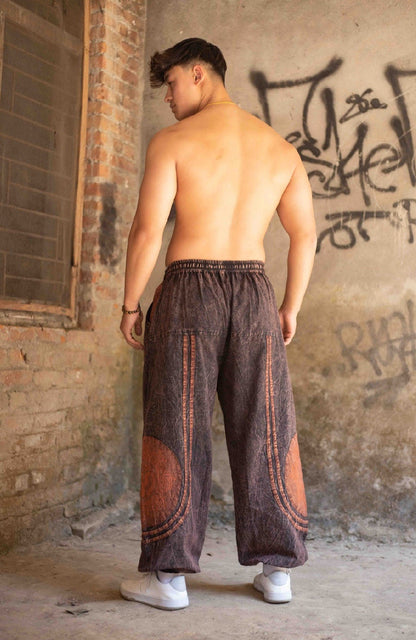 Hippie oversize trouser| Unisex| 100% cotton fabric | Festival Trousers| Eco friendly | Made in Nepal