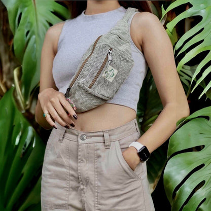 Cotton Bum Bag: Handmade Eco-Friendly Hippie Festival Bag