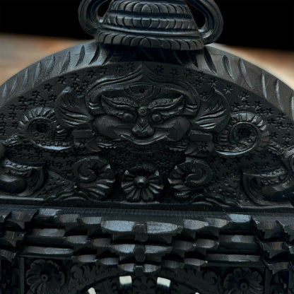Exquisite Hand Carved Wooden Antique Nepal Window Design Showcase - Unique Artisan MasterpieceHome Decor