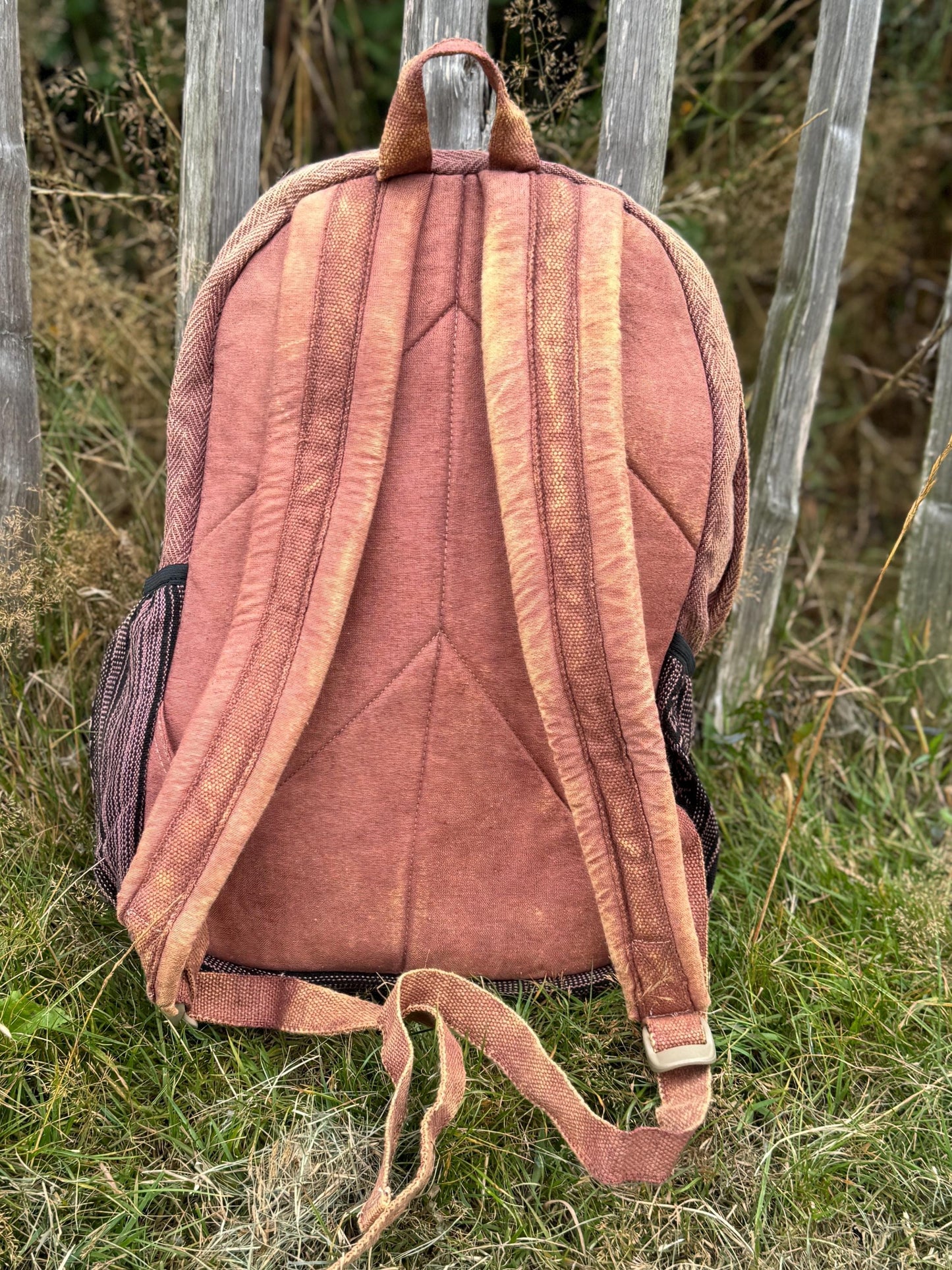 Himalayan Cotton Backpack | Unisex Eco Festival Bag | Hippie Travel Rucksack | Boho Hiking Backpack