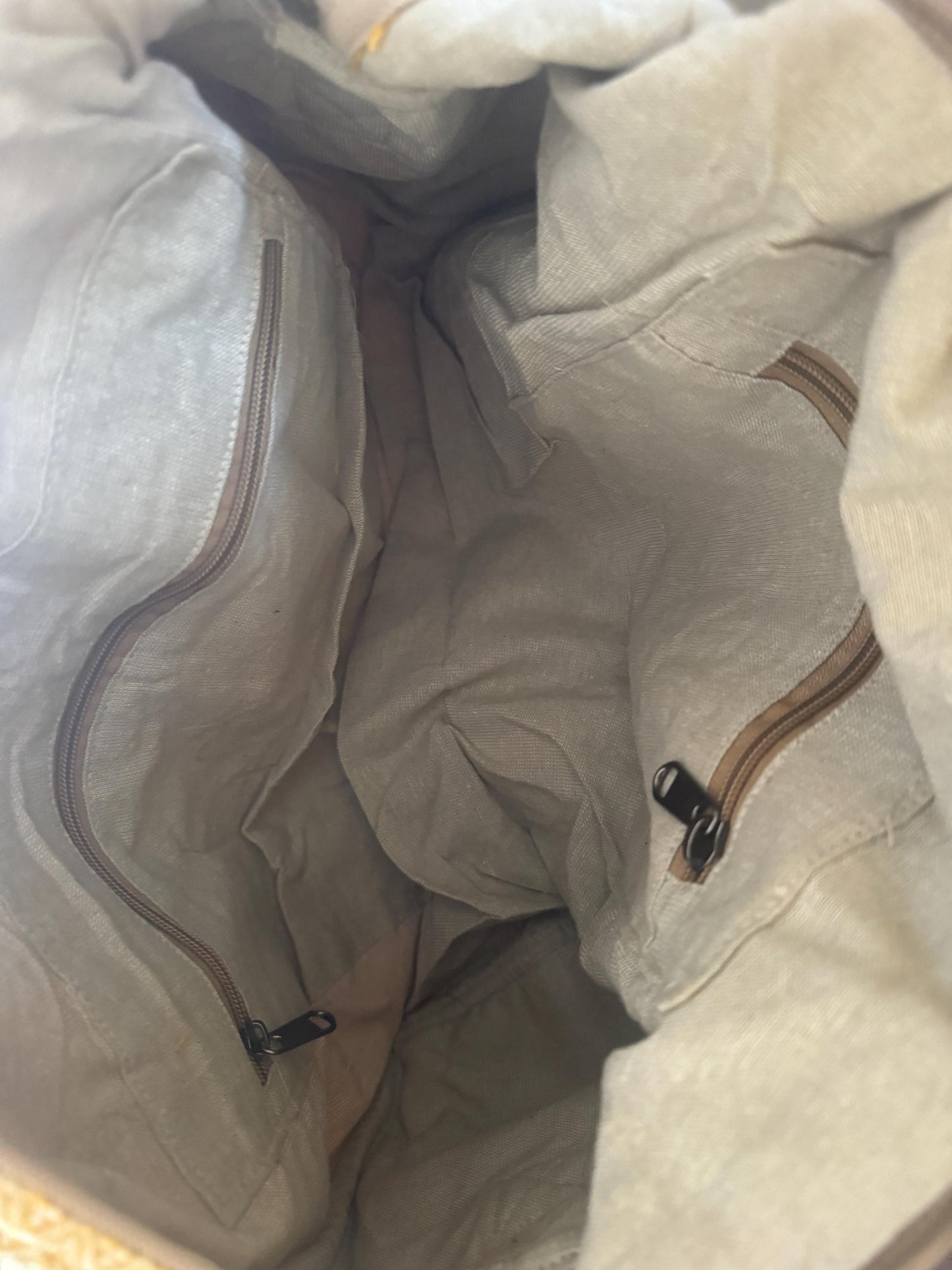 Pure Cotton Duffel Bag: Handmade Travel Holdall