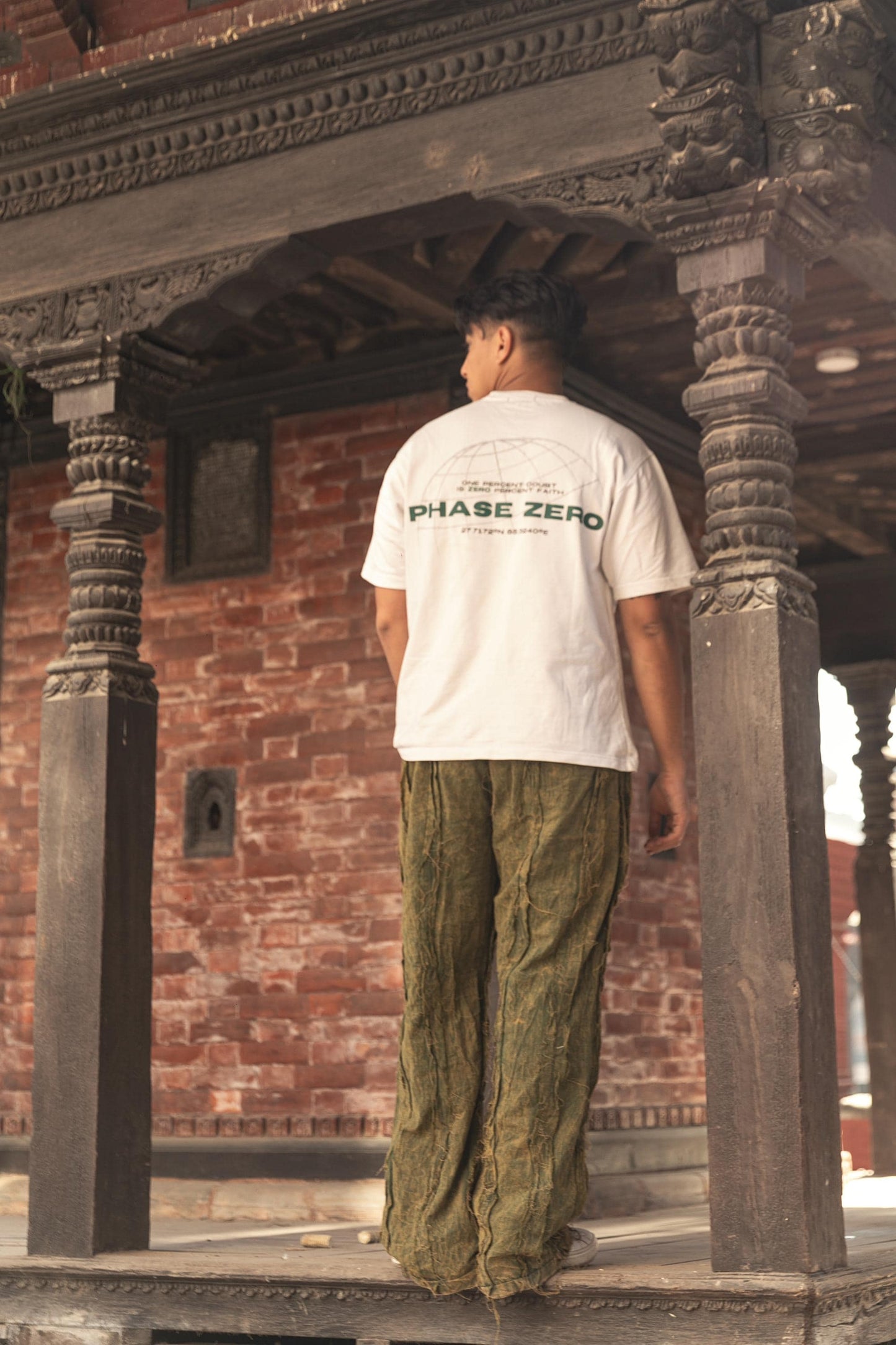 Handmade Patchwork Bohemian Distressed Cargo Pants – Unisex Hippie Yoga Trousers from Nepal