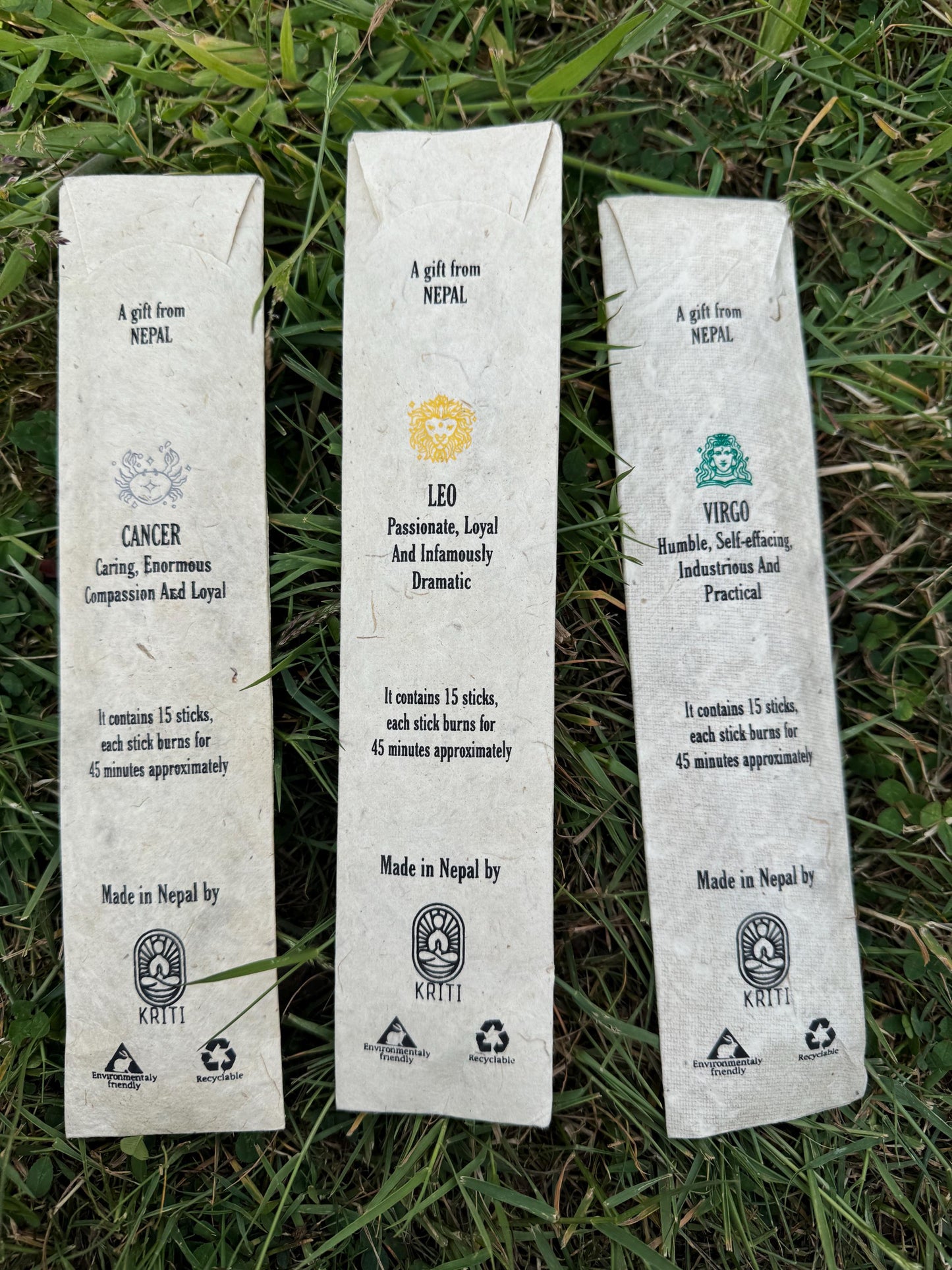 Handmade Zodiac Incense Sticks – Unique Aromas for Every Star Sign