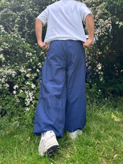 Handmade Spiral Hippie Pants: Unisex Cotton Boho Joggers
