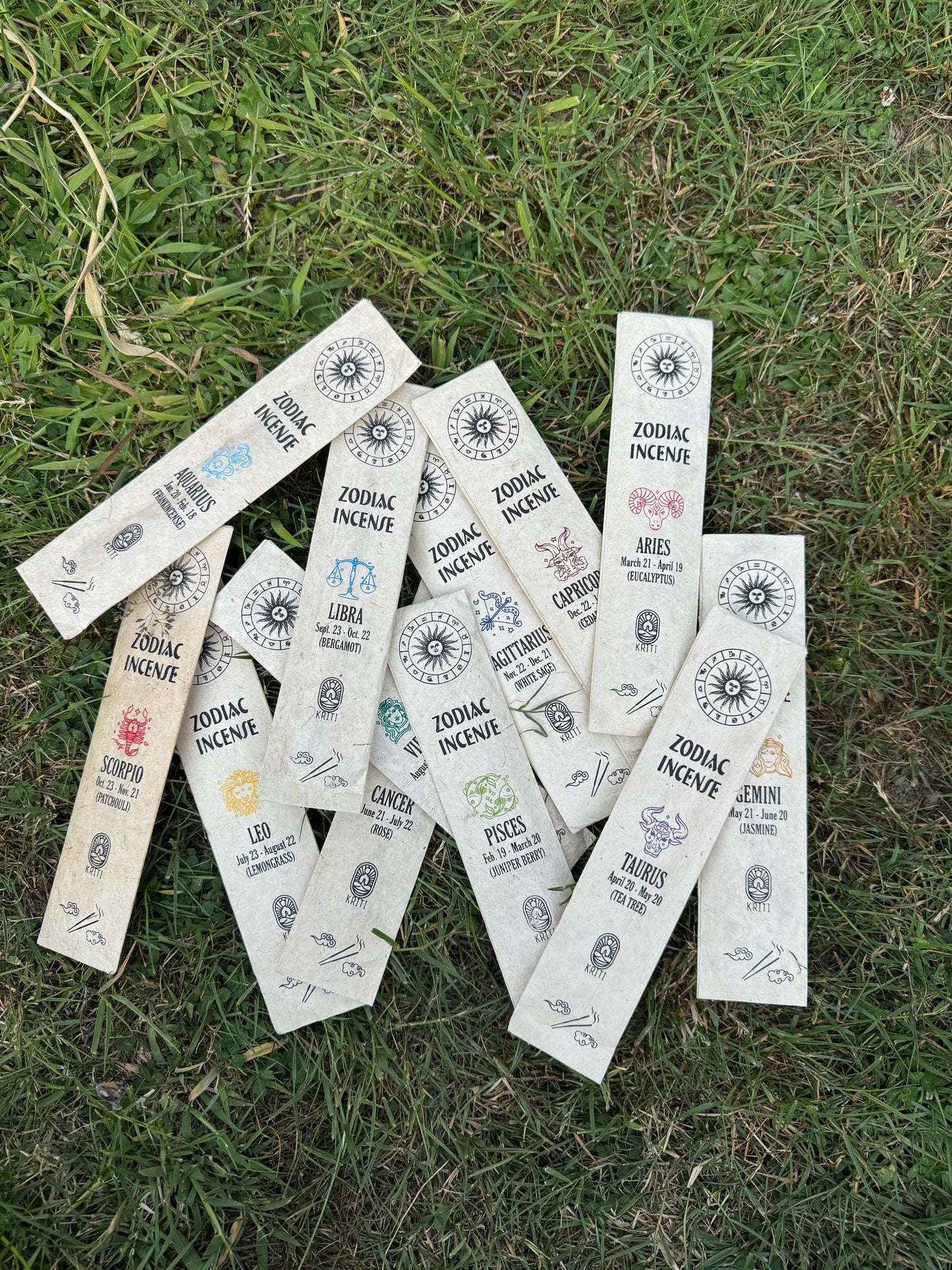 Handmade Zodiac Incense Sticks – Unique Aromas for Every Star Sign