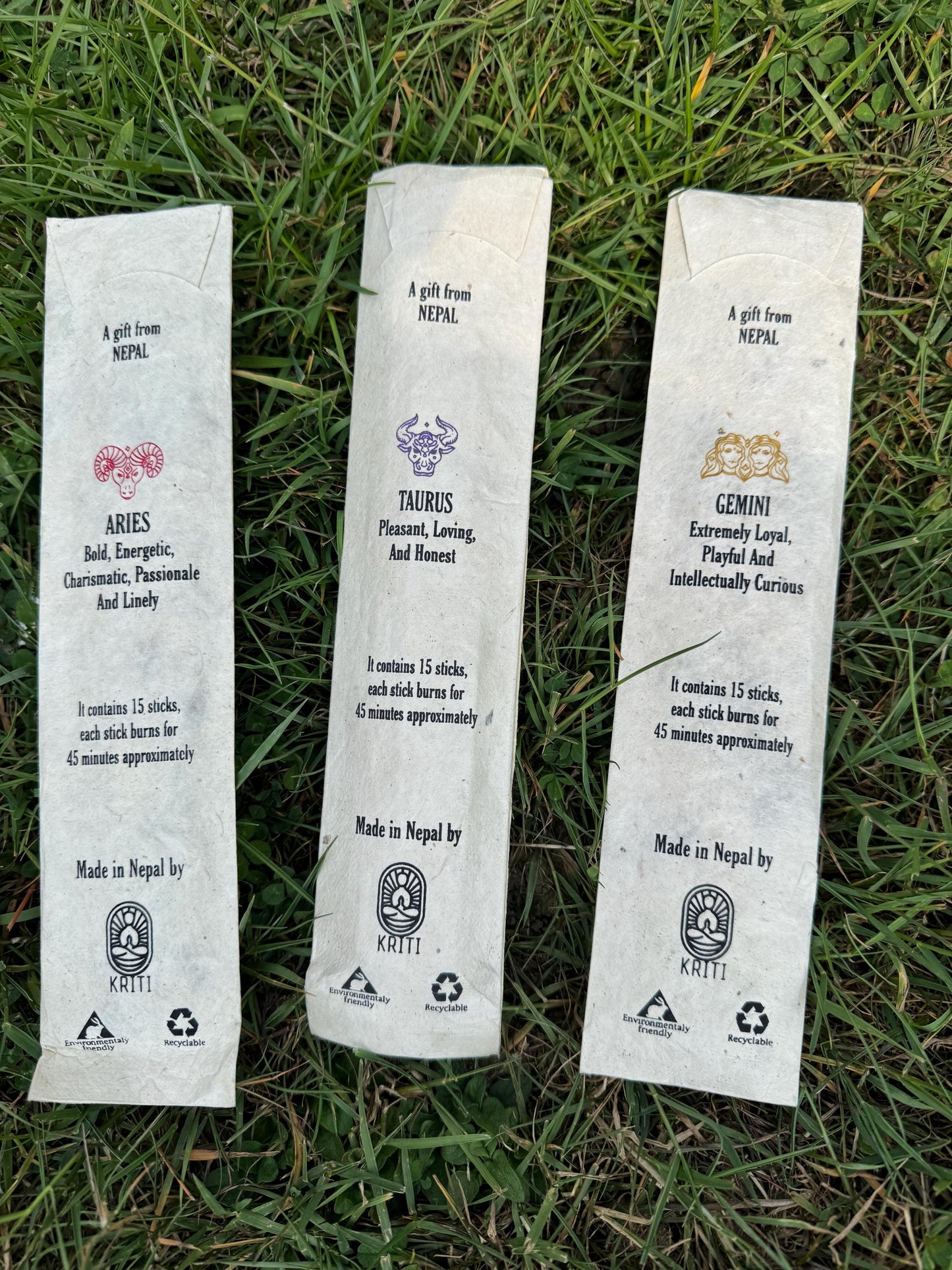 Handmade Zodiac Incense Sticks – Unique Aromas for Every Star Sign