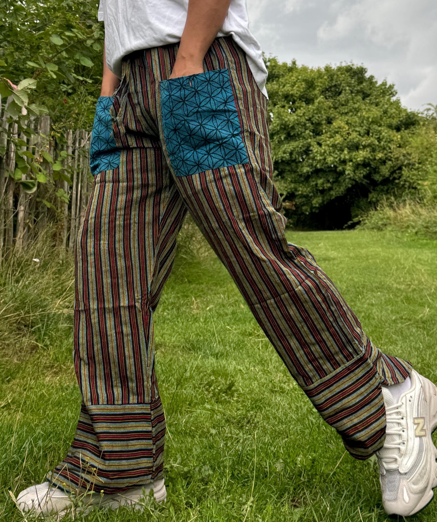 Hippie trouser| unisex| summer | Festival Trousers| Eco friendly | capsule wardrobe clothing| Made in Nepal