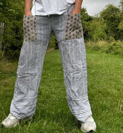Hippie trouser| unisex| summer | Festival Trousers| Eco friendly | capsule wardrobe clothing| Made in Nepal