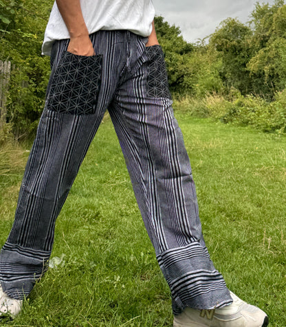 Hippie trouser| unisex| summer | Festival Trousers| Eco friendly | capsule wardrobe clothing| Made in Nepal