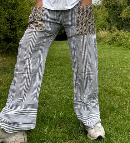 Hippie trouser| unisex| summer | Festival Trousers| Eco friendly | capsule wardrobe clothing| Made in Nepal