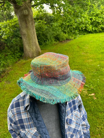 Hemp Sun Hat: Wide Brim, Foldable, Unisex