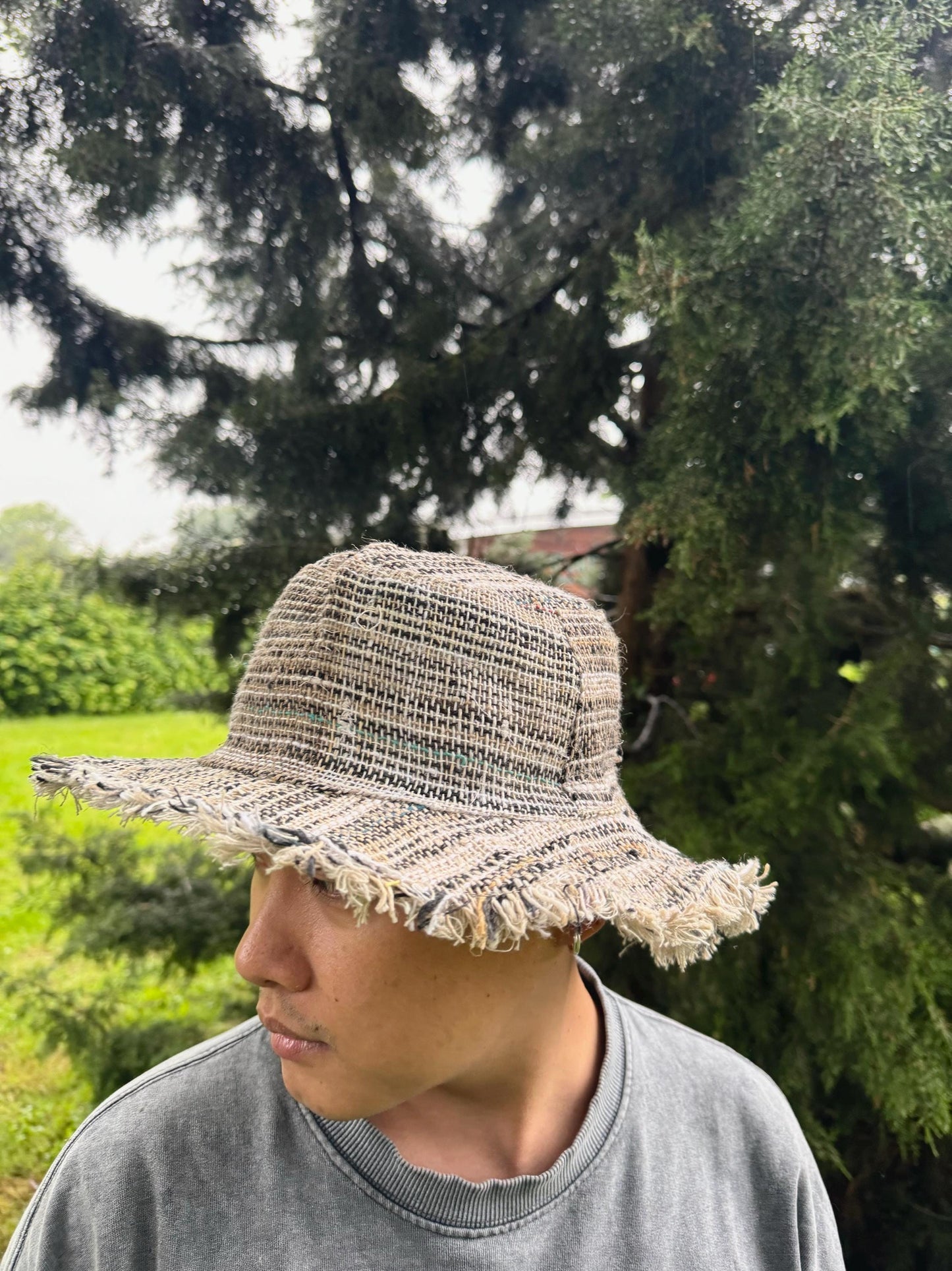 Hemp Sun Hat: Wide Brim, Foldable, Unisex