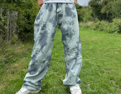 Unisex Tie Dye Cotton Set | Handmade Boho Festival Outfit, Loose Fit Loungewear