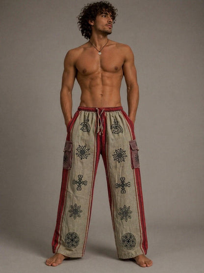 Unisex Cotton Cargo Pants: Ethically Made Festival Trousers