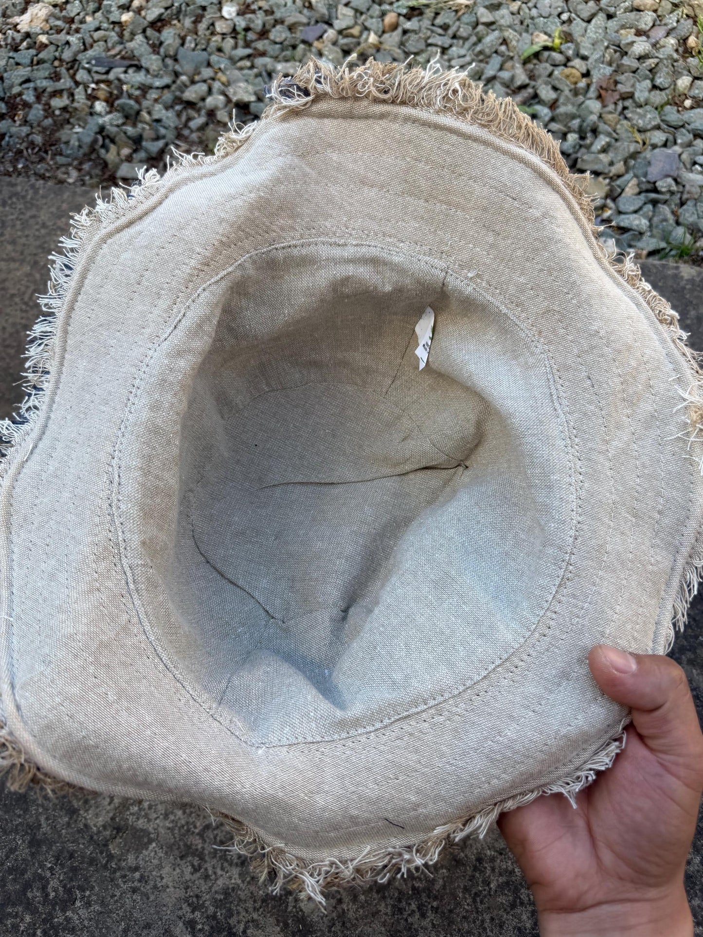 Hemp Sun Hat with Brim: Handmade Eco-Friendly Festival Hat