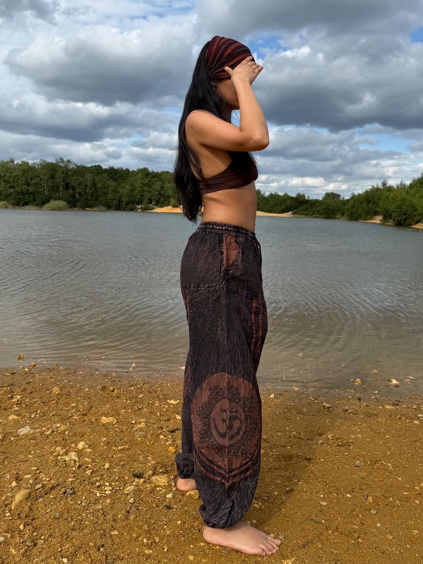 Hippie oversize trouser| Unisex| 100% cotton fabric | Festival Trousers| Eco friendly | Made in Nepal