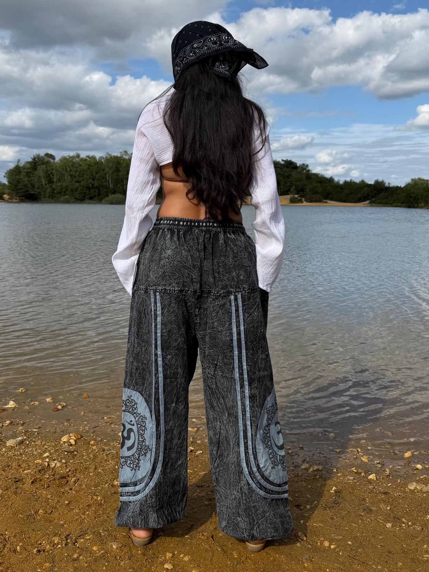 Hippie oversize trouser| Unisex| 100% cotton fabric | Festival Trousers| Eco friendly | Made in Nepal