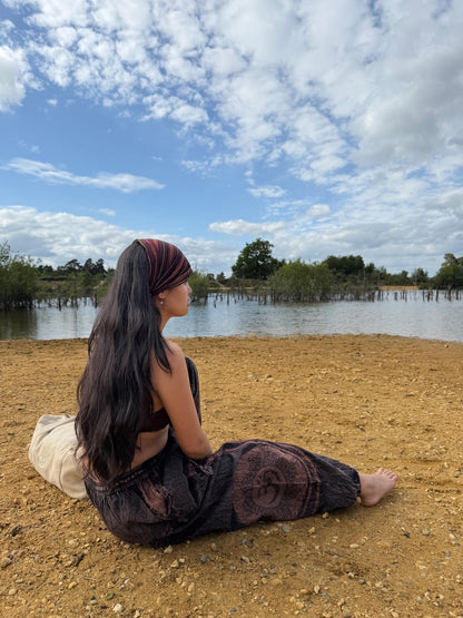 Hippie oversize trouser| Unisex| 100% cotton fabric | Festival Trousers| Eco friendly | Made in Nepal