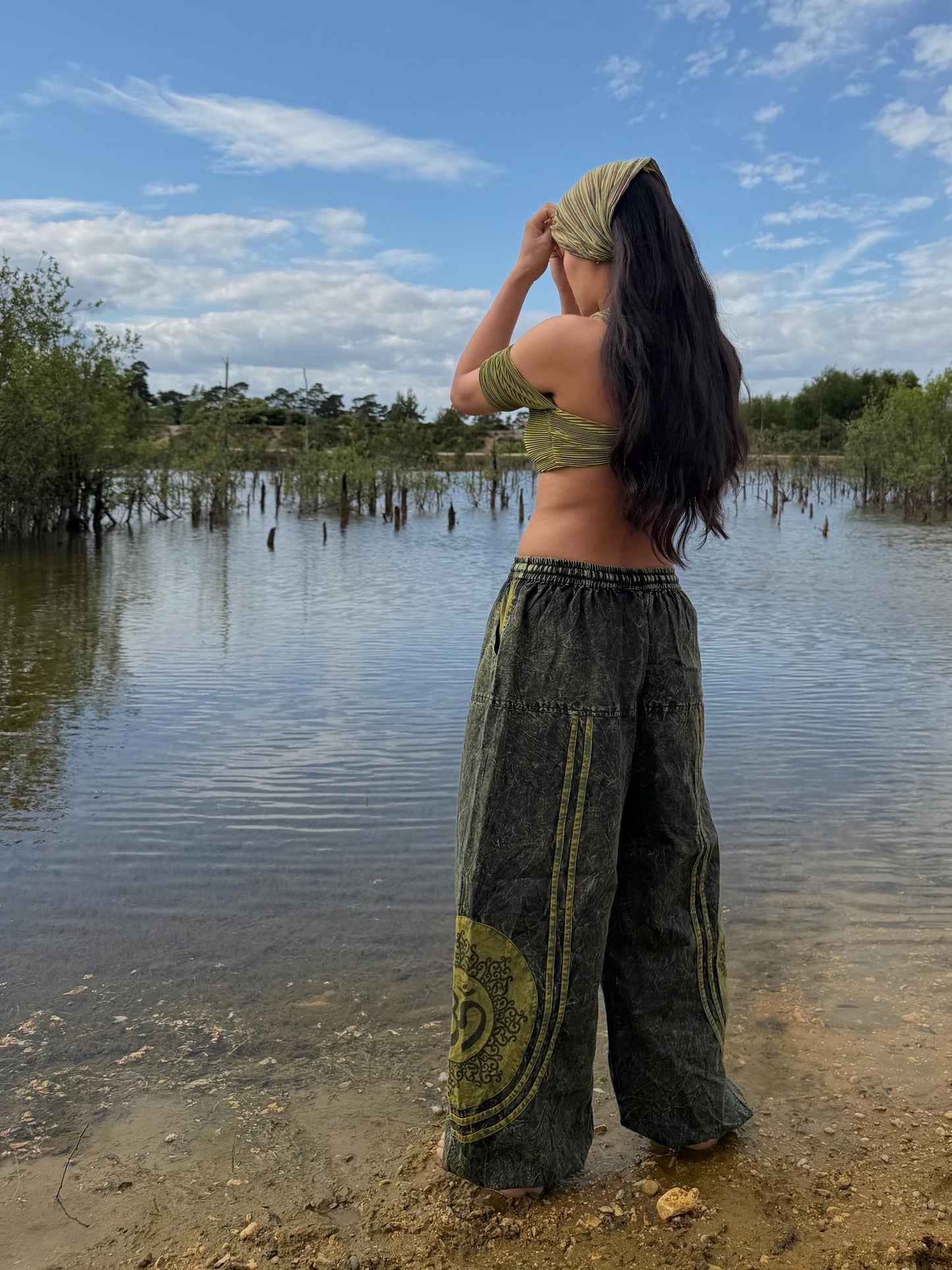 Hippie oversize trouser| Unisex| 100% cotton fabric | Festival Trousers| Eco friendly | Made in Nepal