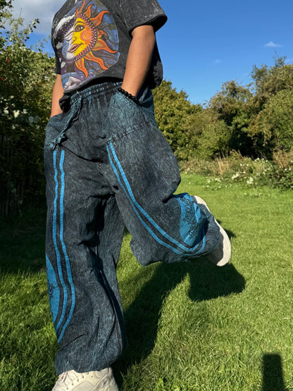 Hippie oversize trouser| Unisex| 100% cotton fabric | Festival Trousers| Eco friendly | Made in Nepal
